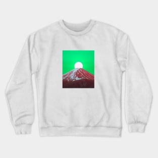 Mount Fuji Vaporwave Japan Crewneck Sweatshirt